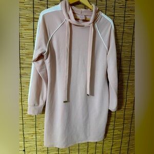 Women's Pink Cowl Neck Sweater